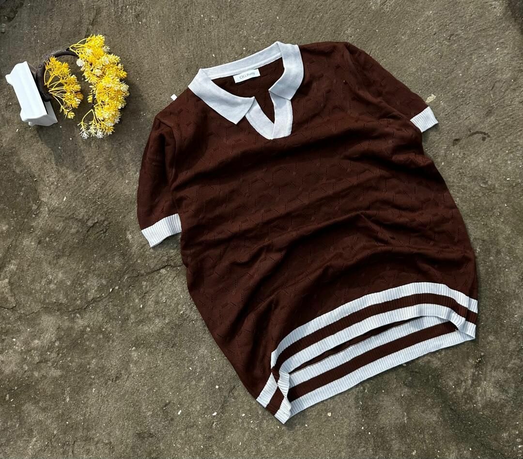 Polo en tricot élégant