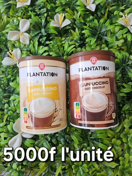 Cappuccino Plantation Gout Vanille