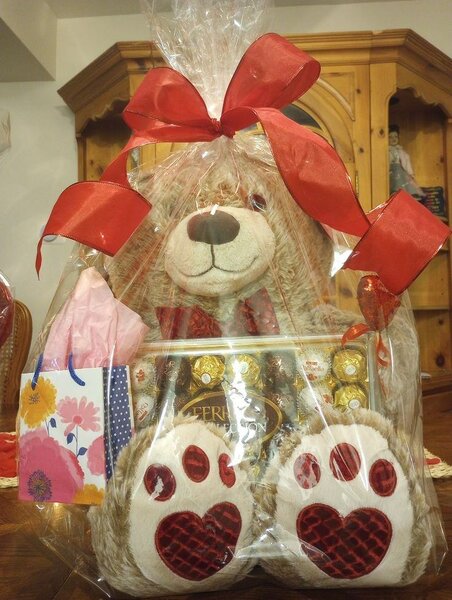 Peluche Ours avec Chocolat Ferrero