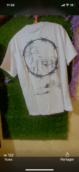 T-shirt imprimé artistique