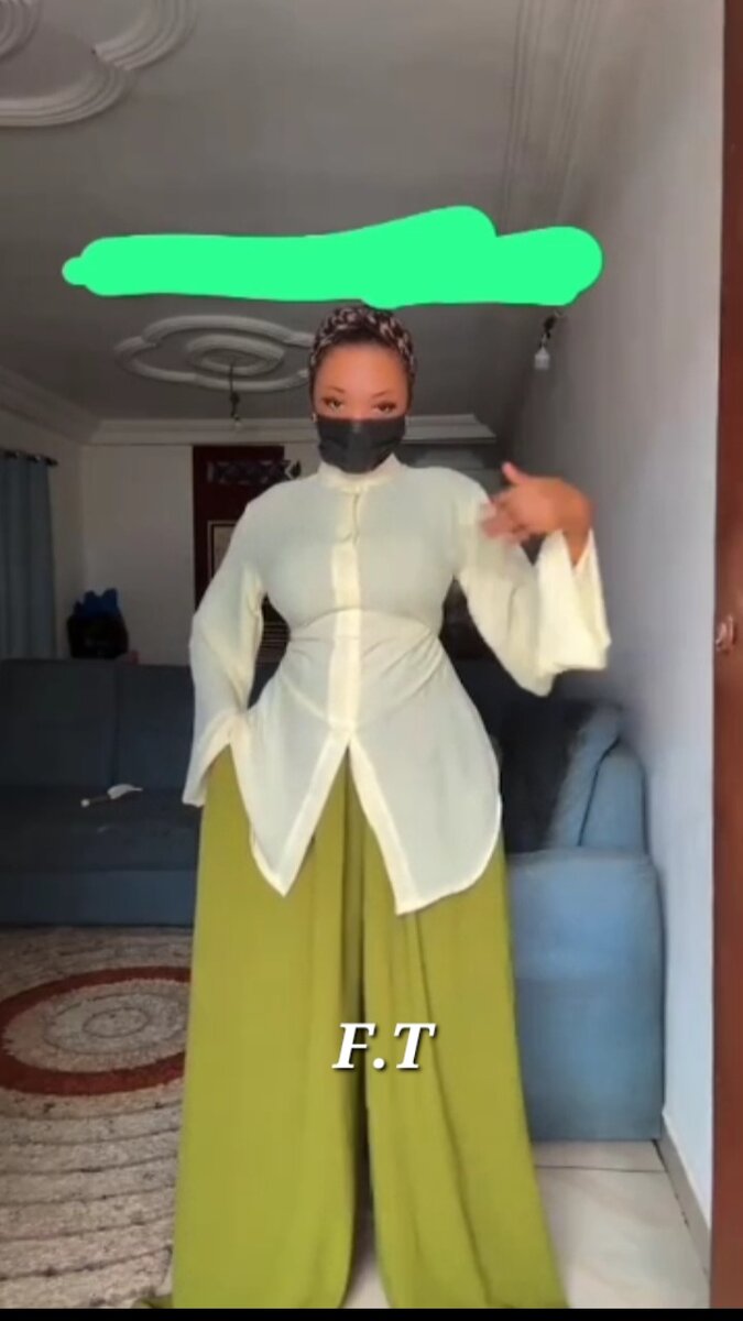 Ensemble chemise africaine avec pantalon