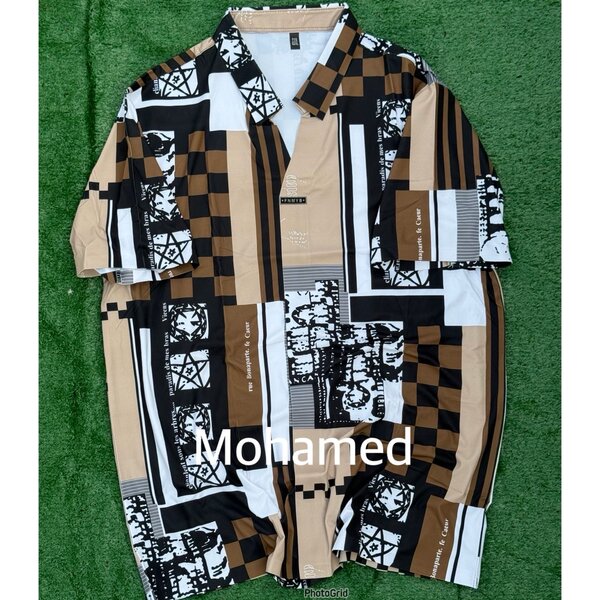 Chemise à motif élégante