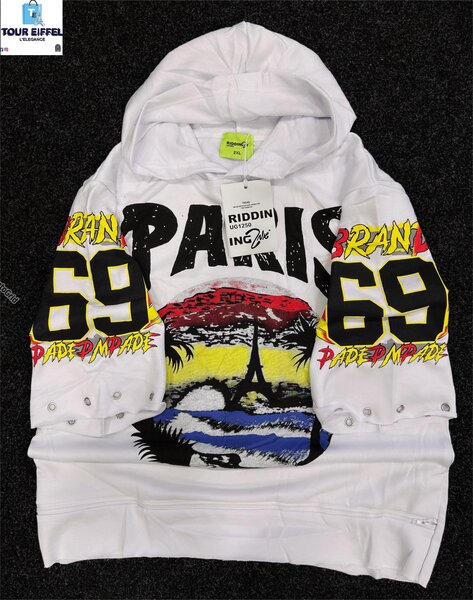 Sweat à capuche Paris