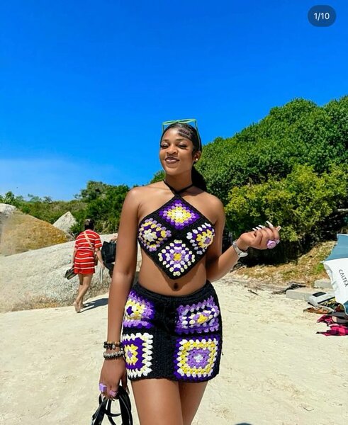 Ensemble crochet d'été femme