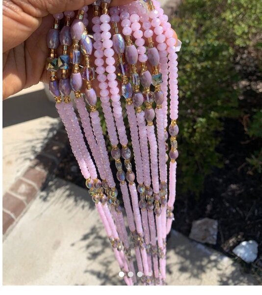Crystal waist Beads