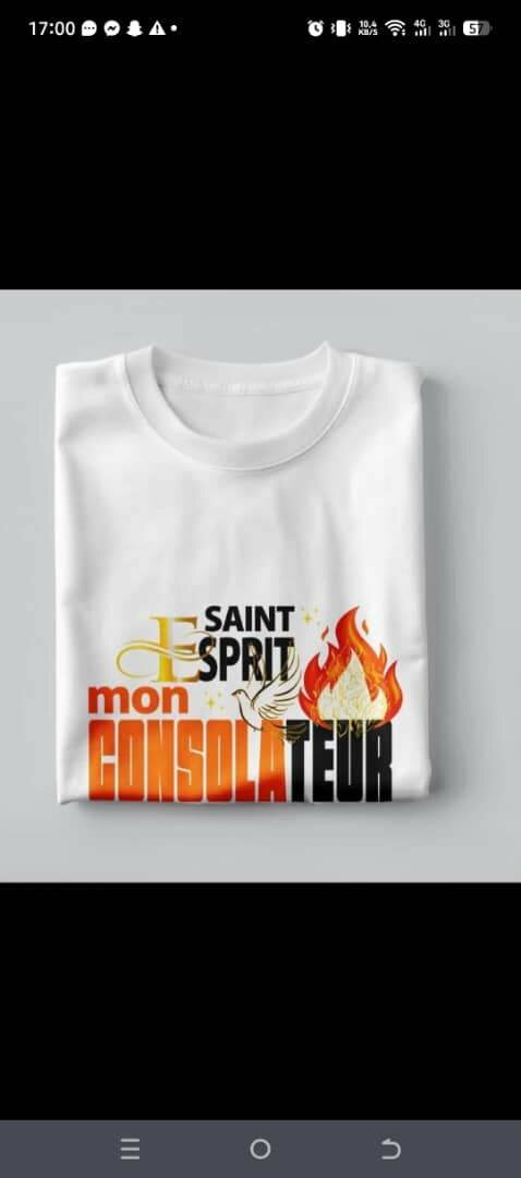 T-shirt Saint Esprit Mon Conso
