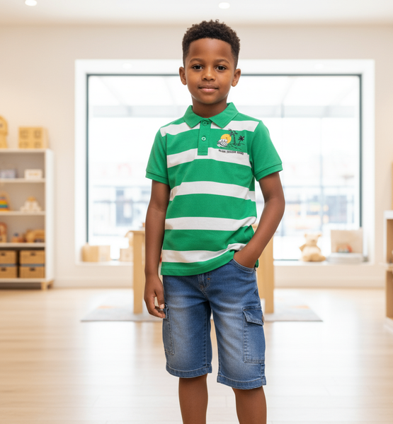 Polo + culotte cargo