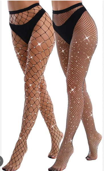 Collants filet sexy femmes