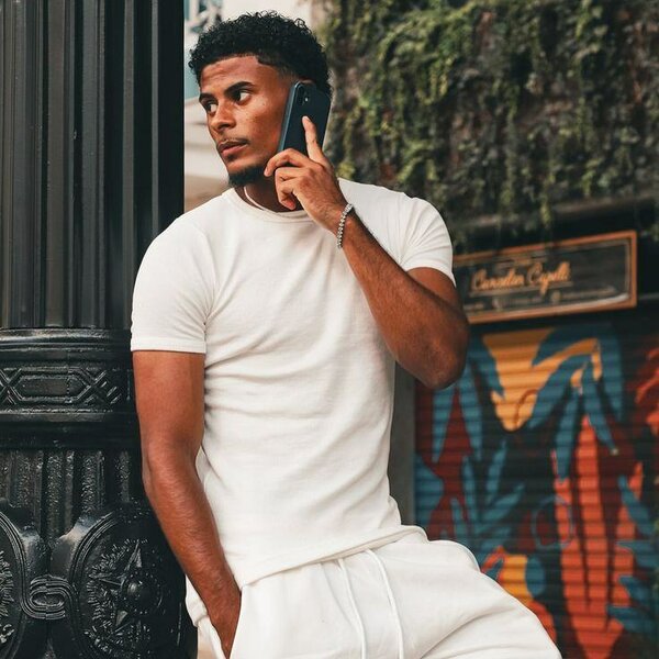 T-shirt en coton pour hommes