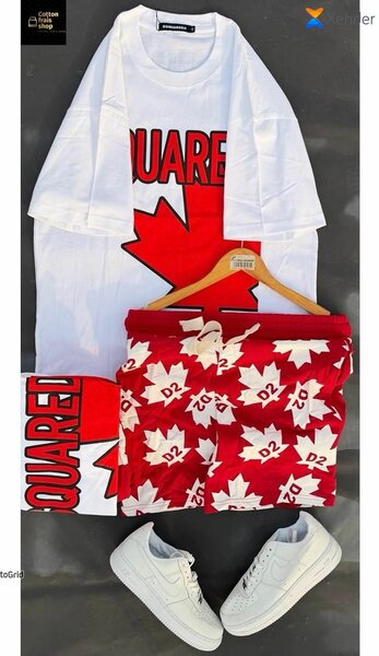 Ensemble homme - T-shirt, shorts et baskets