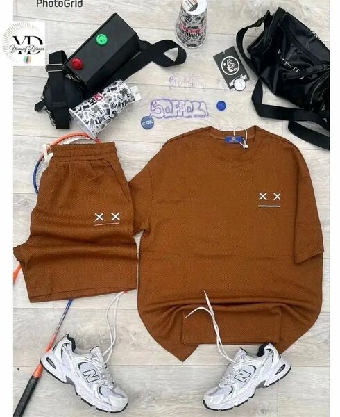 Ensemble décontracté marron