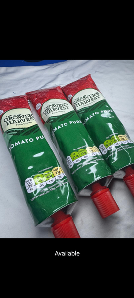 Uk tomatoes paste, and rice Can