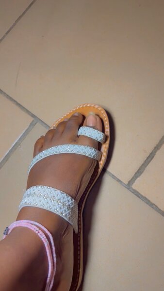 Sandales élégantes strass