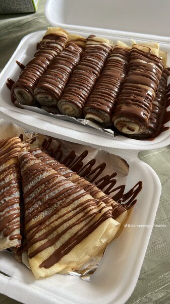 Crêpes au chocolat gourmandes