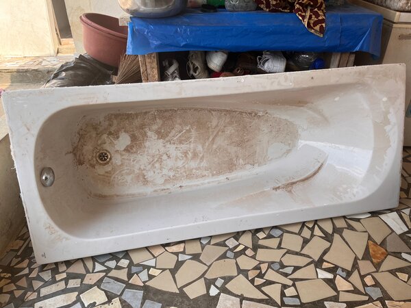 Baignoire rectangulaire moderne