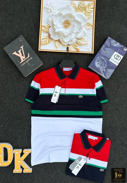 Polo moderne à rayures