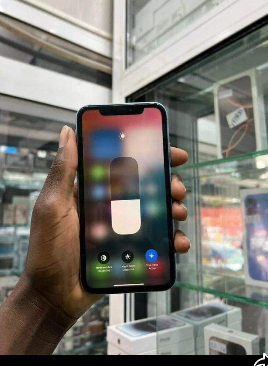 iPhone avec écran Retina