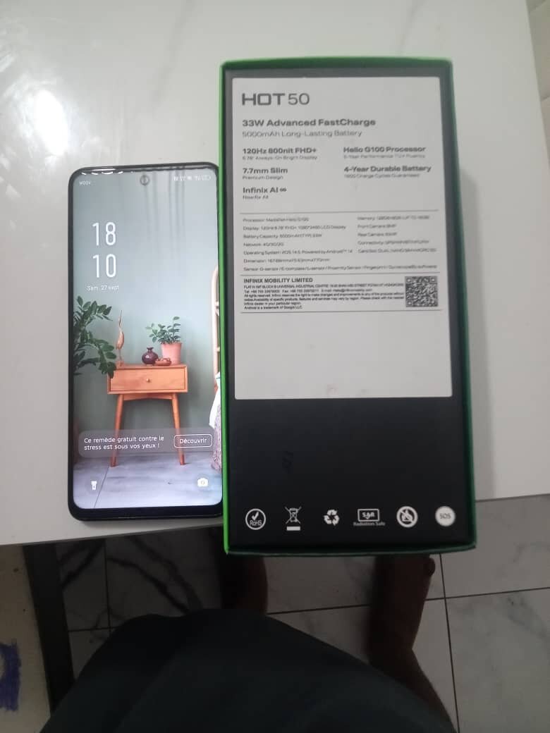 Infinix HOT 50 Smartphone 128GB