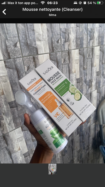 Mousse Nettoyante Visage Saodwa