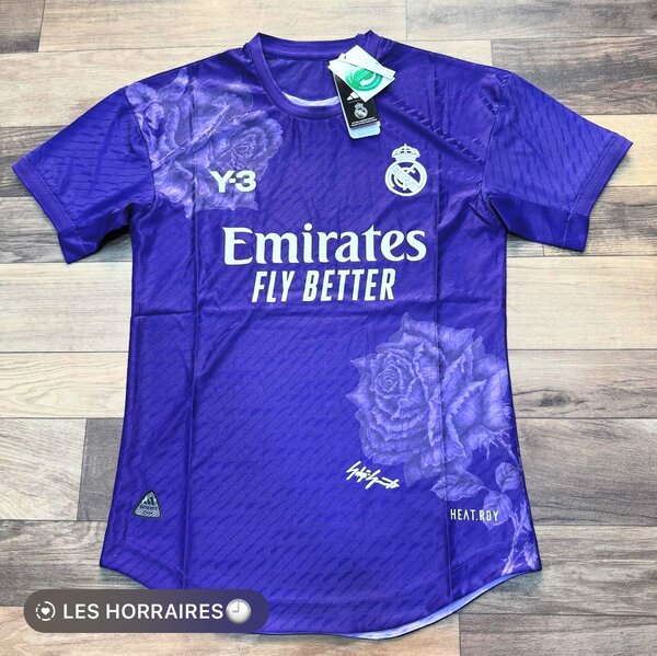 MAILLOT Y-3  REAL MADRID 24/25 AUTHENTIQUE