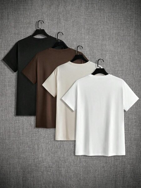 Lot de T-shirts basiques