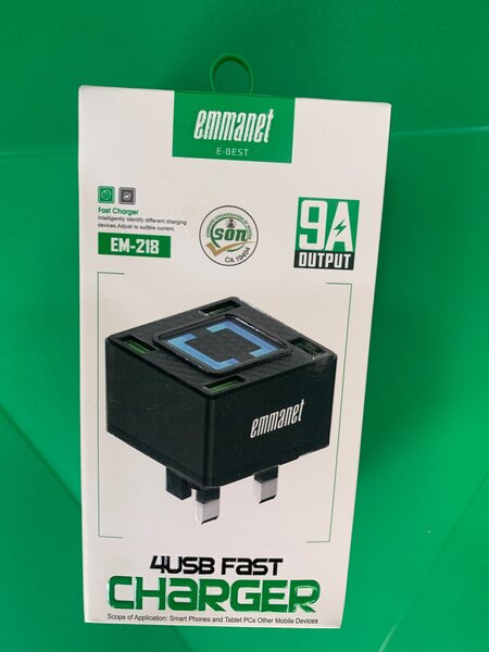Emmanet chargers 4 usb port