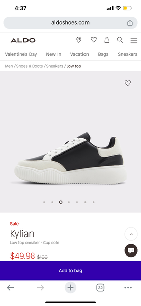 ALDO MENS Casual Sneakers Instock