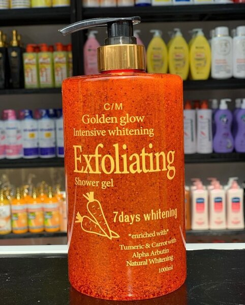Golden Glow Exfoliating Shower Gel