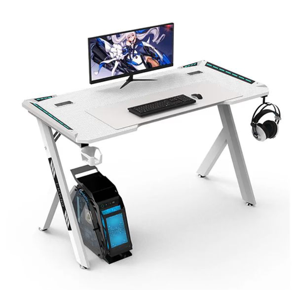 I.4G RGB  White Gaming Desk