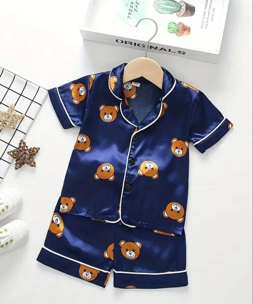 Pyjama bleu nuit 18-24mois