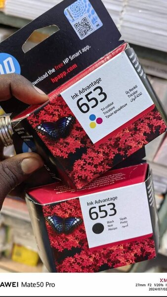 Cartouche d'encre HP 653