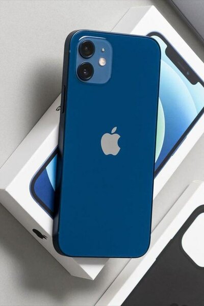 iPhone 12 bleu