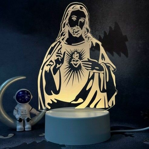 Lampe Veilleuse LED Jésus
