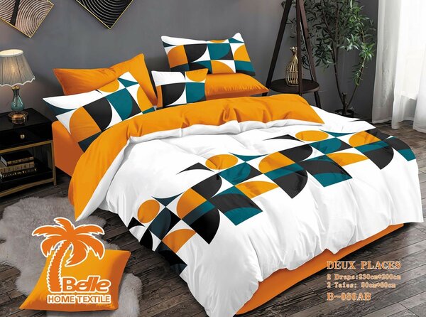 2 draps + taies (2places)