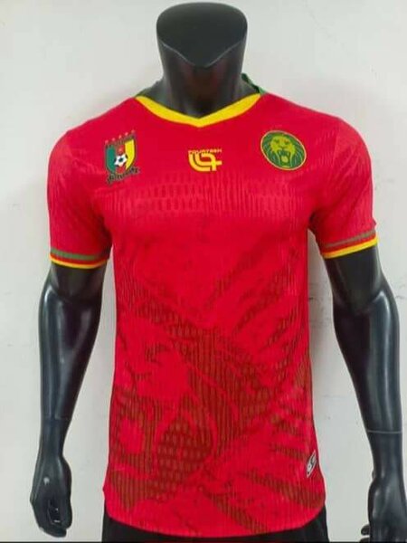 Maillot rouge Cameroun