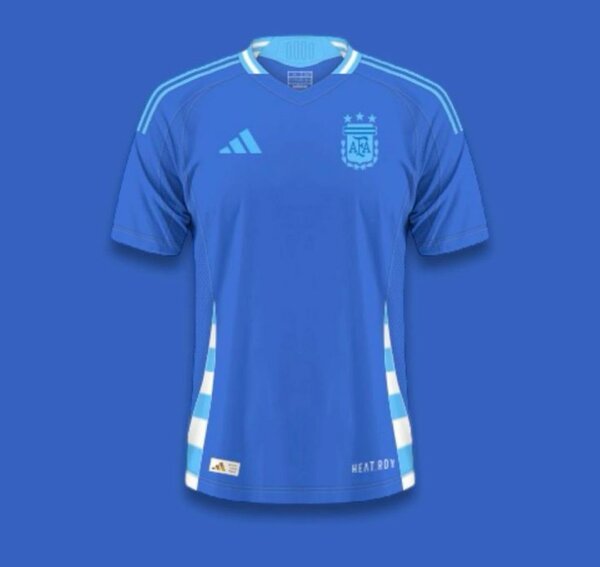 Maillot de Football Bleu Homme