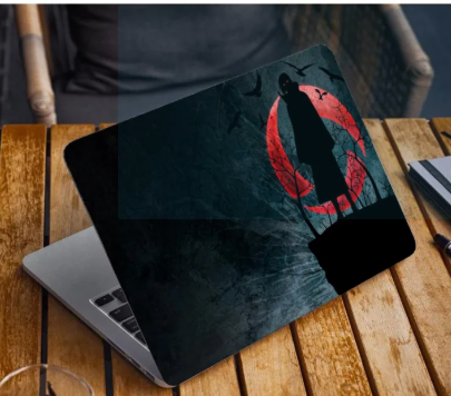 Itachi Uchiha Naruto Shippuden Laptop Skin Vinyl Stickers Decal,12 13 14 15 15.6 inches Notebook Laptop Skin Sticker for all Laptops