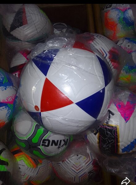 Ballon de football coloré