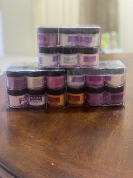 Acrylic ombré powder