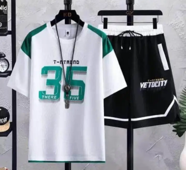 Ensemble T-shirt et Short Homme T-Trend