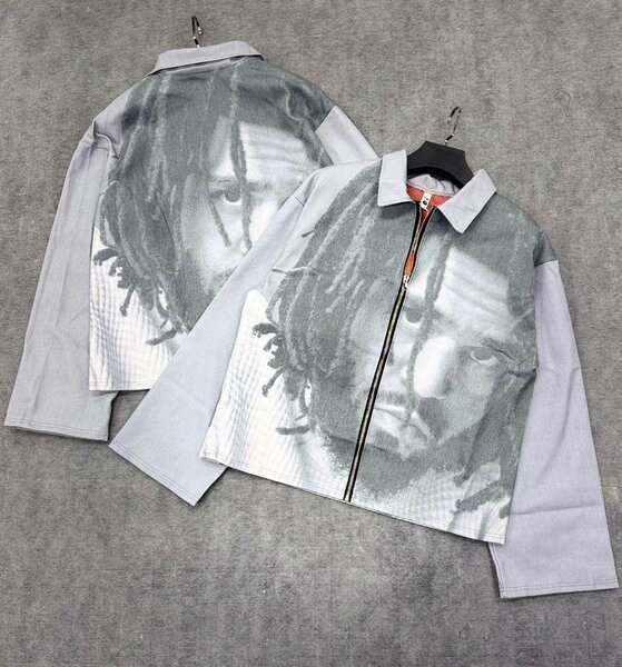 Veste à motif graphique tendance