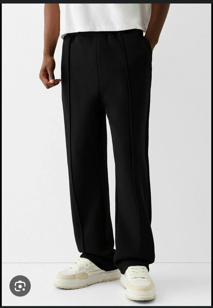 Pantalon noir élégant homme