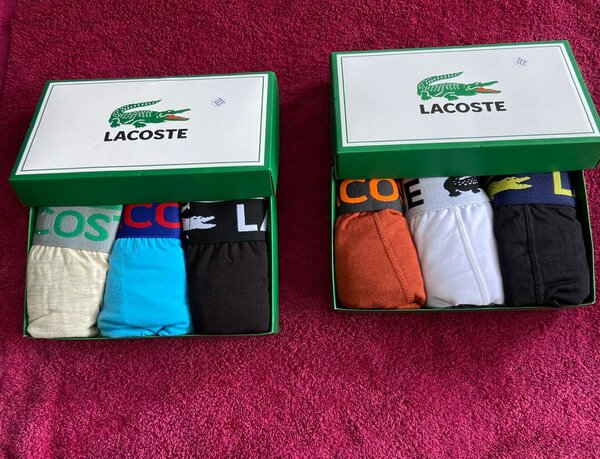 Lot de Boxers Lacoste Homme