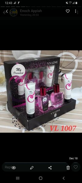 Forever Emotion Perfume and Lotion