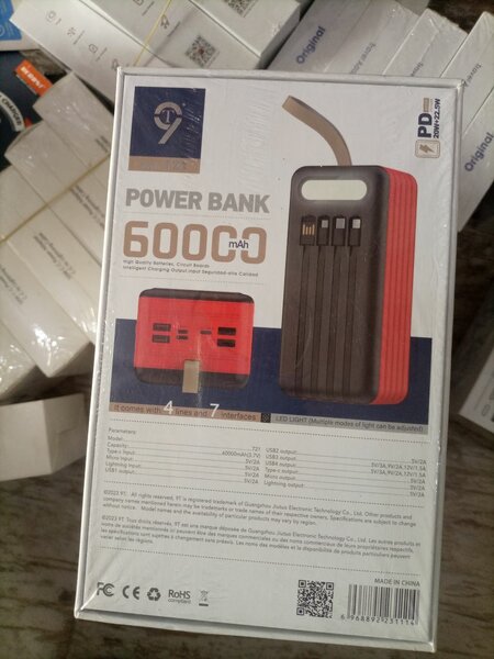 T9 Original Power bank 60,000mah