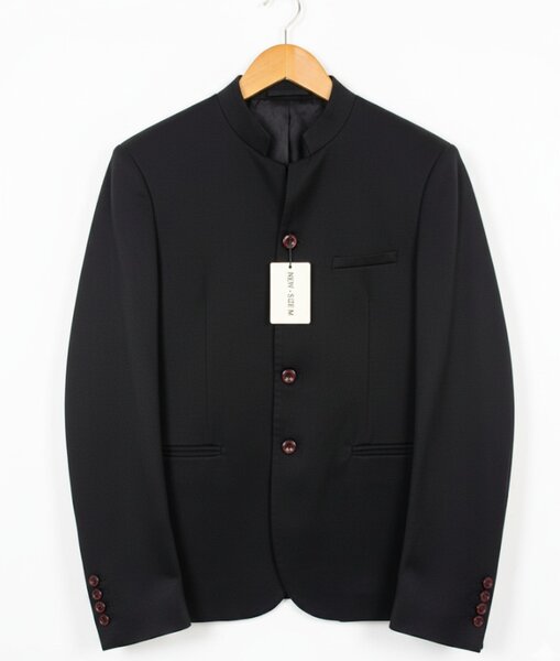 Veste noire élégante homme