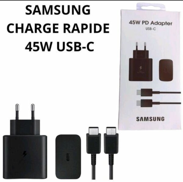Samsung Chargeur Rapide 45W USB-C
