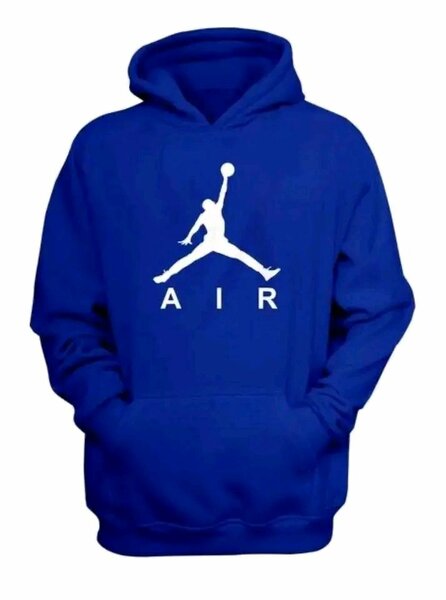 Sweat à capuche Jordan bleu
