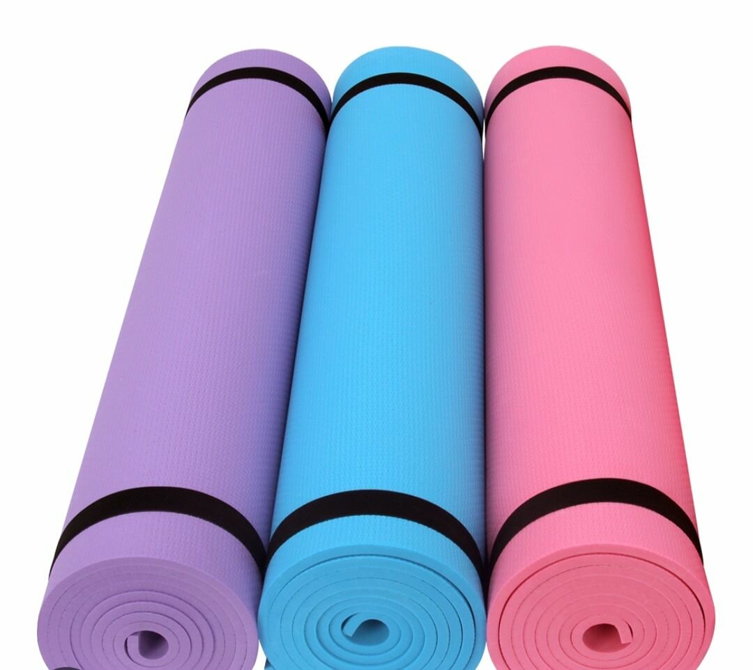 Tapis de yoga antidérapant coloré