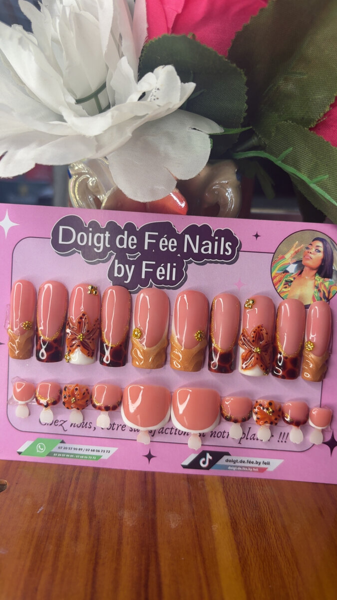 Ongles Faux Doigt de Fée